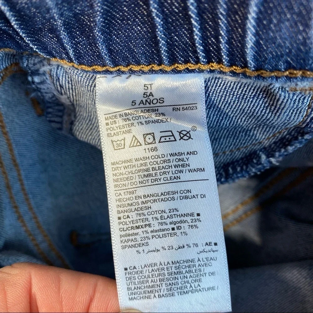 Old Navy Toddler Girl’s Pull-On Denim Jean Shorts
